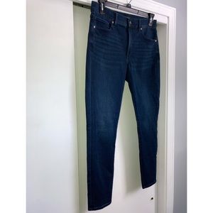 Express skinny mid rise jeans